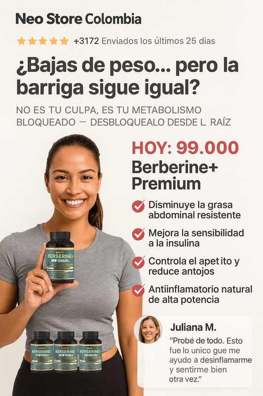 Berberine + Premium - Evita Medicamentos