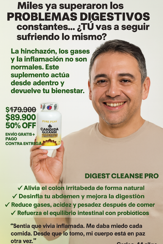 Cándida cleanse - No Mas Problemas Digestivos
