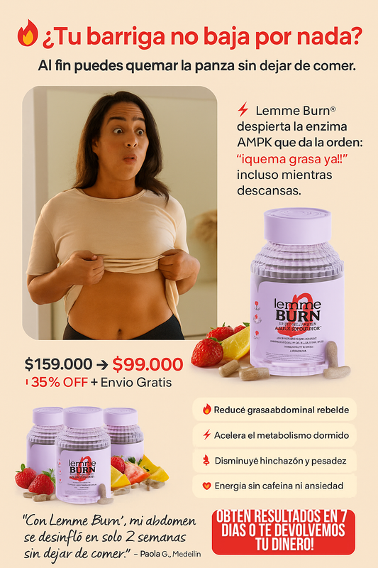 Lemme Burn- Obten un Vientre Plano sin Esfuerzo!