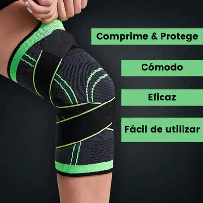 RODILLERA COMPRESION DOBLE BANDA x2 UNDS + ENVIO GRATIS